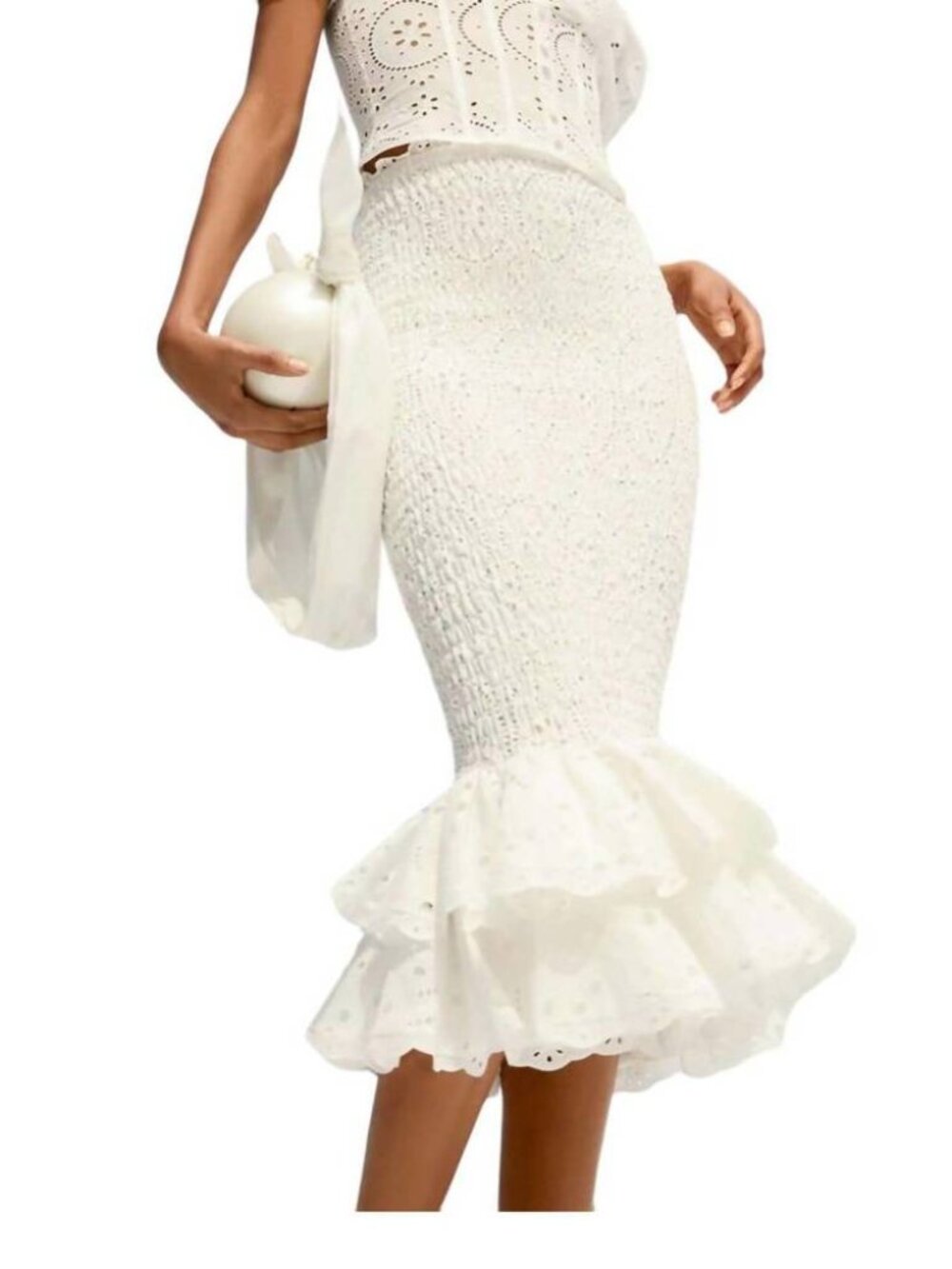 NWT Charo Ruiz Ibiza Liliana Midi Skirt - Size Small